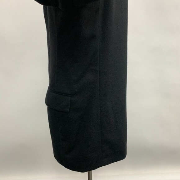 Andrew Fezza New York Men's Blazer Jacket 46R Black 100% Cashmere - Picture 4 of 10